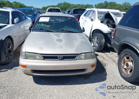 1993 Toyota Corolla Le/Dx из США, поврежденный, VIN 1NXAE09E2PZ068805